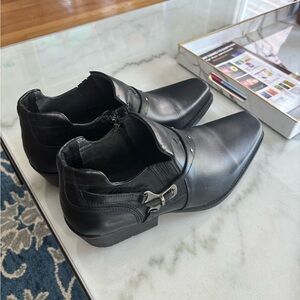 Men's Leather Dress Shoes cowboy style size 45 (12)